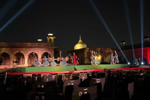 Fuerte Rojo de Delhi: espectáculo guiado de luz y sonido