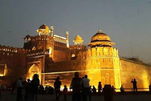 Fuerte Rojo de Delhi: espectáculo guiado de luz y sonido