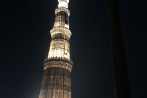 Delhi: Exklusiv privat sightseeing-tur på kvällen i Delhi