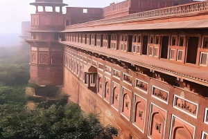 Abendliche Stadtführung durch Agra mit Taj Mahal und Agra Fort bei Sonnenuntergang