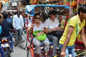 Utforska Chandni Chowk: Old Delhi Privat Tuk Tuk & Matupplevelse