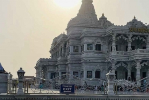 Poznaj Prem Mandir: wycieczka Mathura Vrindavan Tour