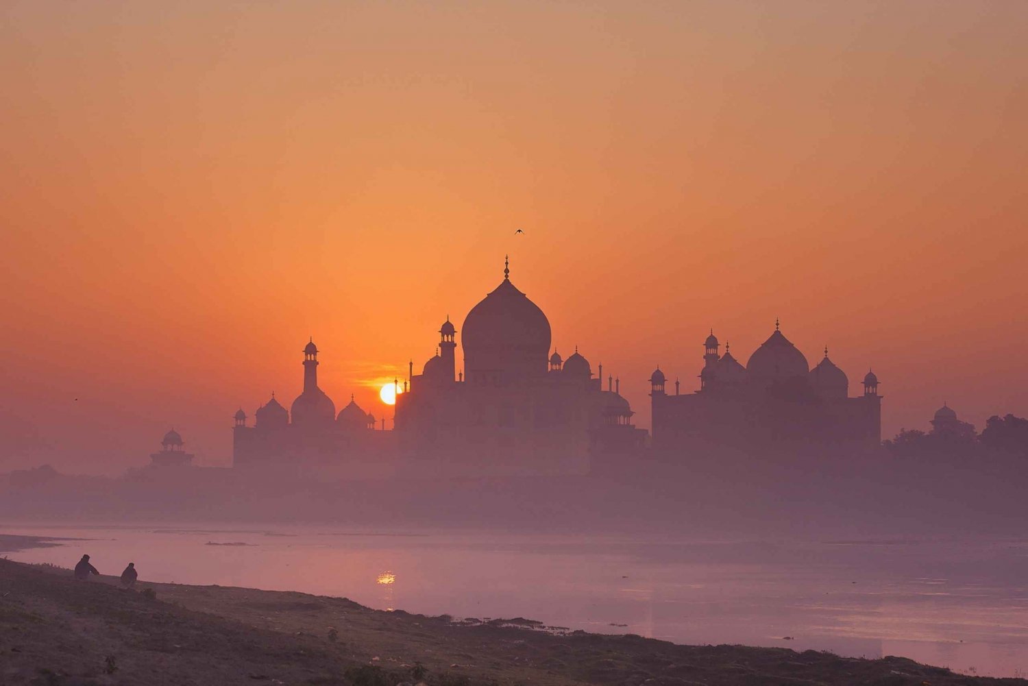 Fra Aerocity: Agra-tur med Taj Mahal Surnise og Agra Fort