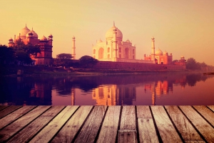 Fra Aerocity: Agra-tur med Taj Mahal Surnise og Agra Fort