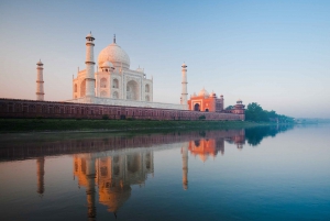 Från Aerocity: Agra Tour med Taj Mahal Surnise & Agra Fort