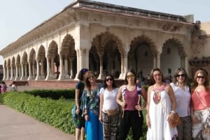 Vanuit Delhi: Zonsopgang Taj Mahal, Agra Fort, Baby Taj en Lunch