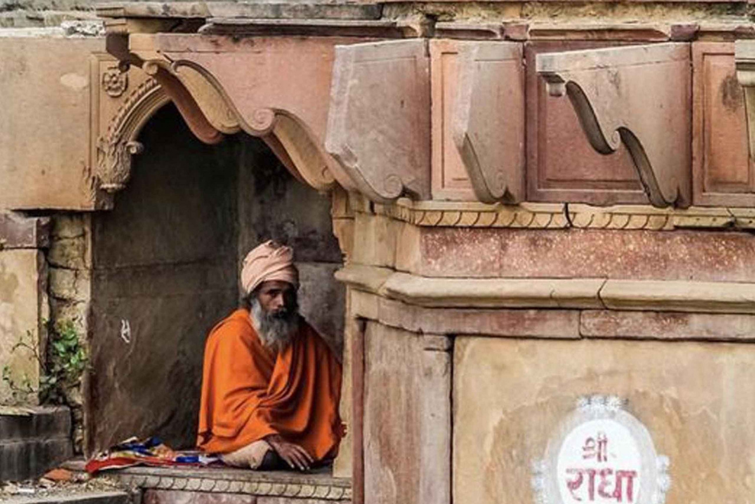 De Agra: Mathura Vrindavan Tour Religioso Explora os Templos