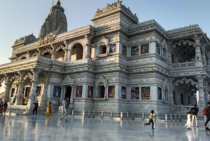 Fra Agra: Mathura Vrindavan Sightseeing dagstur