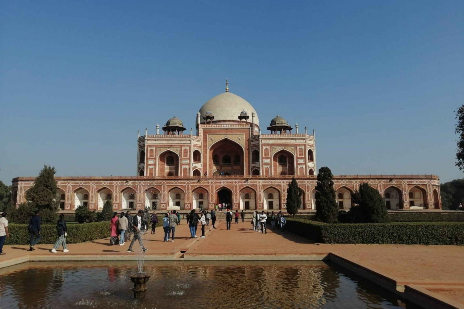 Från Agra: Samma dag Delhi tur med AC-bil