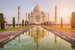 De Bangalore: Visita guiada privada ao Taj Mahal e Agra