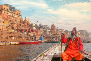 Från Delhi: 09 dagars rundtur i Gyllene Triangeln med Varanasi