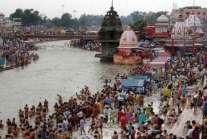 Fra Delhi: 2-dagers tur til Rishikesh og Haridwar