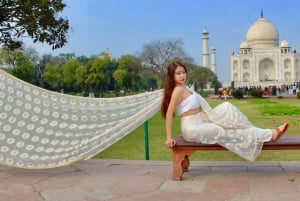 Fra Delhi: 3-dages udflugt til Agra, Fatehpur Sikri og Jaipur