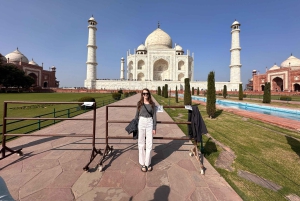 デリー発：アーグラ、ランタンボール、ジャイプールへの 4 日間のガイド付きツアー