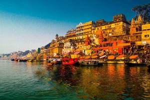 Fra Delhi: 8-dagers Golden Triangle Tour med Varanasi