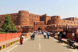 Depuis Delhi : Agra et le Taj Mahal en train rapide et en voiture