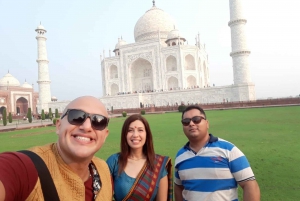 Vanuit Delhi: Agra-dagtour per Gatimaan-trein met Taj Mahal