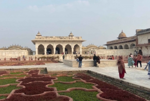 Fra Delhi: Dagstur til Agra med Gatimaan-toget med Taj Mahal