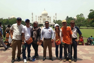 Von Delhi: Agra Tagestour mit dem Gatimaan-Zug mit Taj Mahal