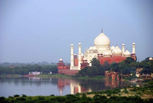 Desde Delhi: excursión de un día guiada al Taj Mahal en tren superrápido