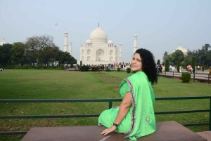 Vanuit Delhi Agra: volledige dagtocht met de Gatiman Express-trein