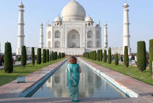 Vanuit Delhi Agra: volledige dagtocht met de Gatiman Express-trein