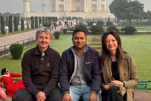 Vanuit Delhi Agra: volledige dagtocht met de Gatiman Express-trein