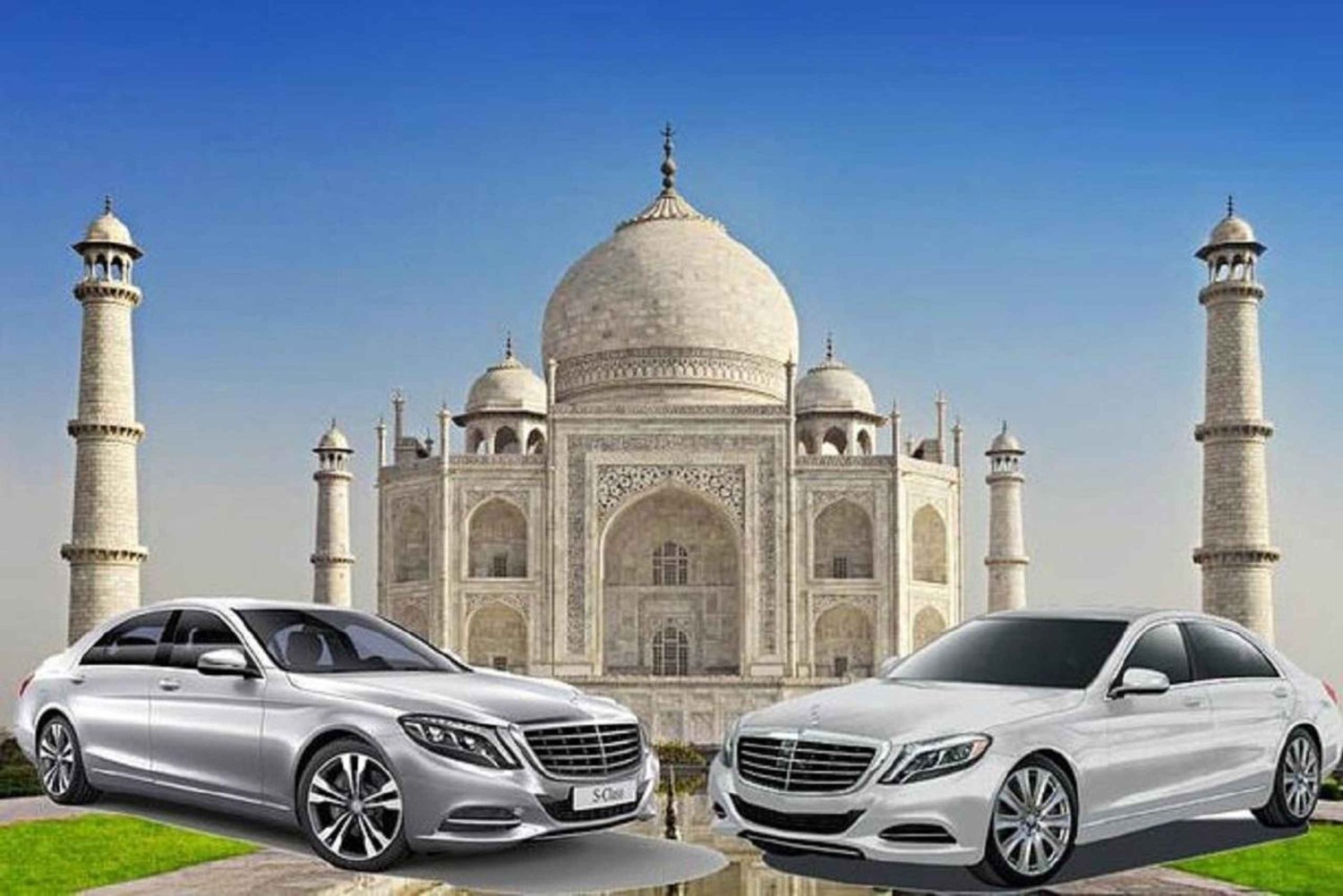 Vanuit Delhi: Agra-dagtrip met luxe auto.