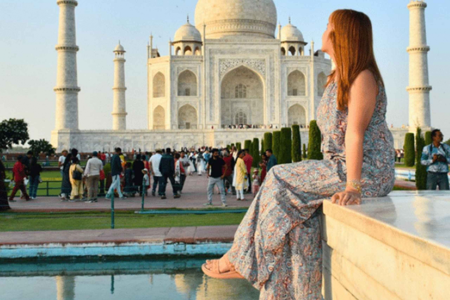 Fra Delhi/Agra: Taj Mahal og Agra privat dag