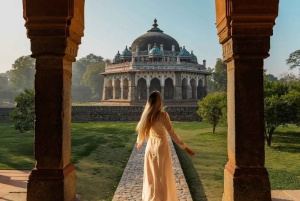 Fra Delhi Lufthavn: Udforsk Delhi på en guidet tur under mellemlandingen