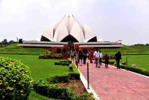 Vanaf de luchthaven van Delhi: begeleide stadstour door Delhi