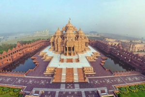 Vanaf de luchthaven van Delhi: begeleide stadstour door Delhi