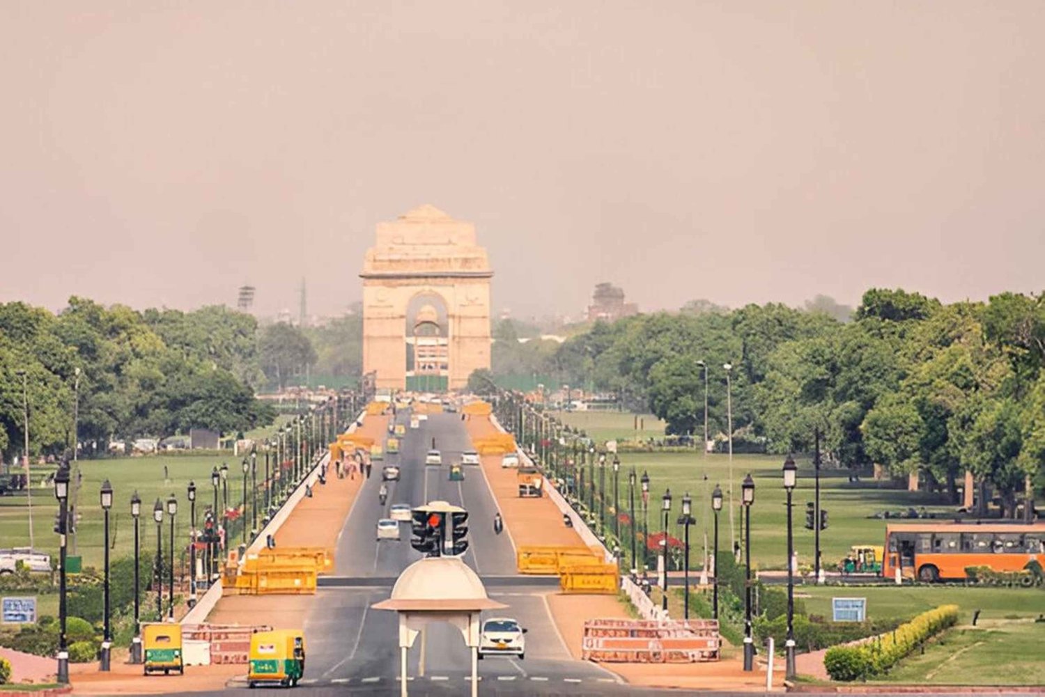Fra Delhi lufthavn: Guidet omvisning i Old & New Delhi