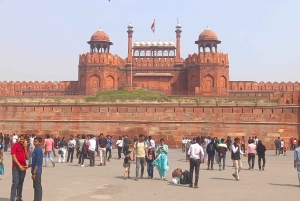 Dall'aeroporto di Delhi: Tour guidato della Vecchia e Nuova Delhi durante lo scalo