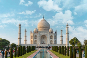 From Delhi Airport: Taj Mahal & Agra Private Guided Day Trip