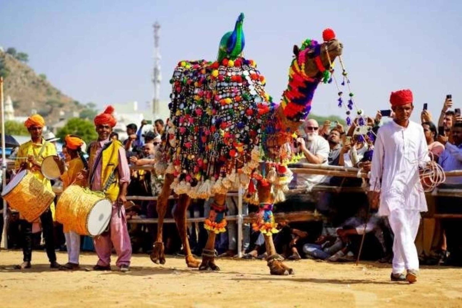 Fra Delhi: 2-dagers tur til Ajmer og Pushkar med bil og guide