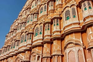 Depuis Delhi : excursion d'une journée tout compris à Jaipur en voiture
