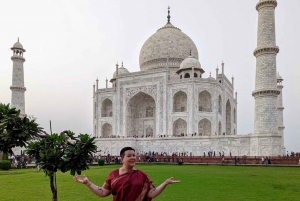 Fra Delhi: All-inclusive Taj Mahal dagsudflugt med hurtigtog