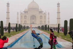 Fra Delhi: All-inclusive Taj Mahal dagsudflugt med hurtigtog