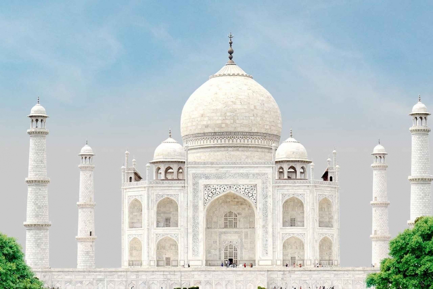 Von Delhi aus: Tagestour zum Taj Mahal, Agra Fort und Baby Taj