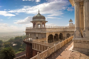 Von Delhi aus: Tagestour zum Taj Mahal, Agra Fort und Baby Taj