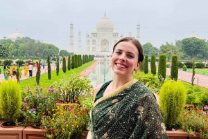 Fra Delhi: Dagsudflugt til Taj Mahal, Agra Fort og Baby Taj