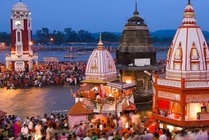 Desde Delhi: (Lugar sagrado: tour Haridwar-Rishikesh)