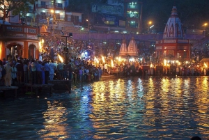 Desde Delhi: (Lugar sagrado: tour Haridwar-Rishikesh)