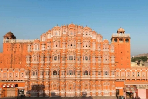 Desde Delhi: Excursión de un día a Jaipur en tren rápido o coche privado