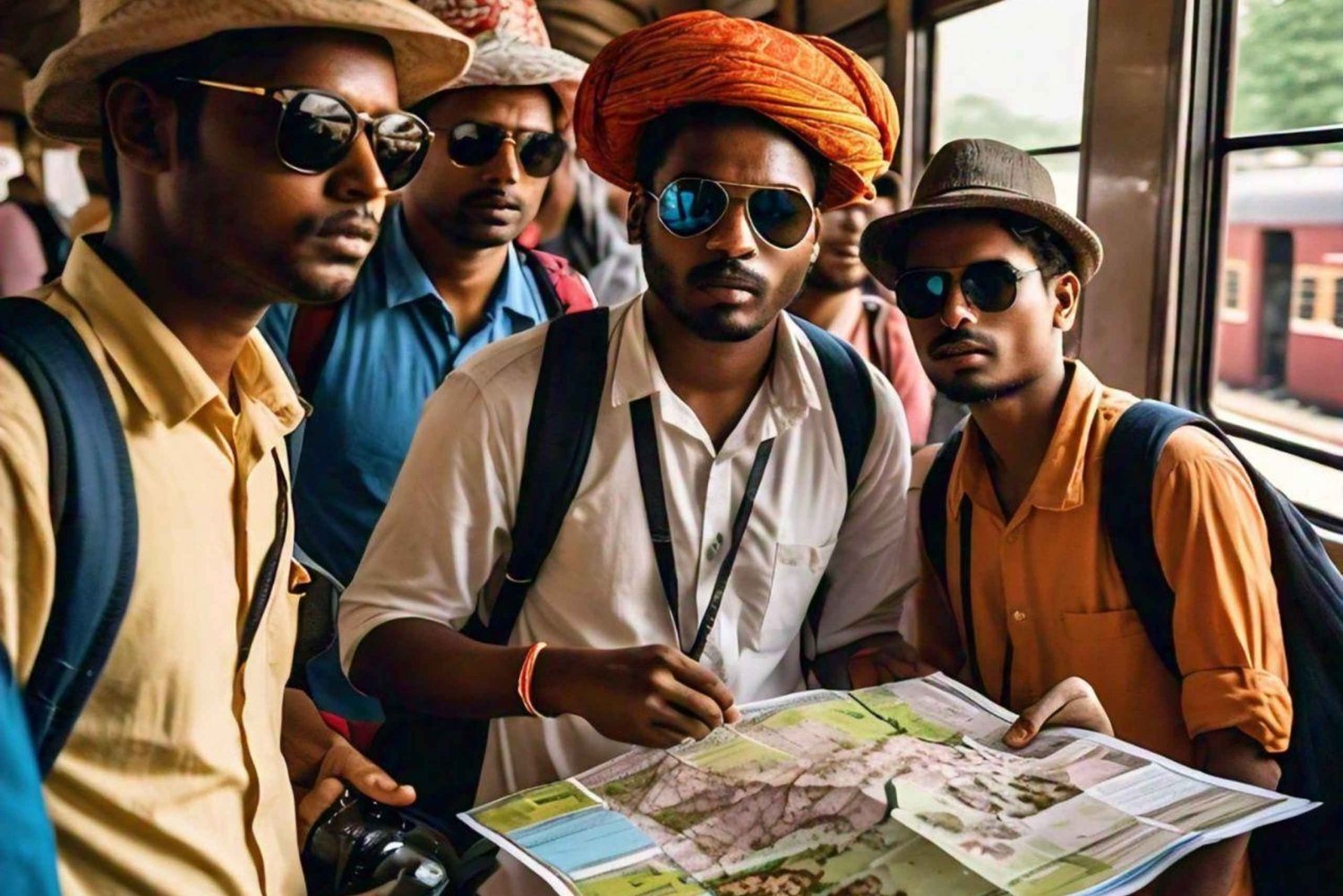 Depuis Delhi : excursion d'une journée à Jaipur en train avec visite de la ville