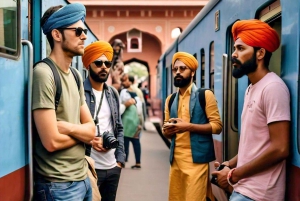 Vanuit Delhi: Dagtrip Jaipur per trein met stadstour