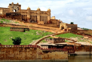 Från Delhi: Jaipur-dagstur med tåg med stadsrundtur