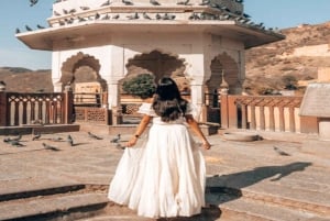 Från Delhi: Privat tur med bil till Jaipur med möjlighet att stanna i Agra