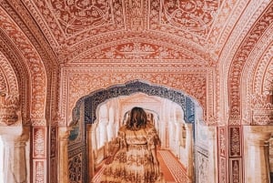 Från Delhi: Privat tur med bil till Jaipur med möjlighet att stanna i Agra